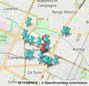 Mappa Via Graziadio Ascoli, 10144 Torino TO, Italia (0.7795)