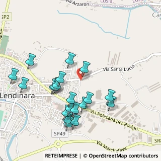 Mappa Via Benedetto Croce, 45026 Lendinara RO, Italia (0.511)