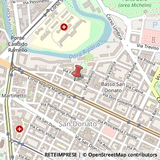 Mappa Via Don Giovanni Bosco,  69, 10144 Torino, Torino (Piemonte)