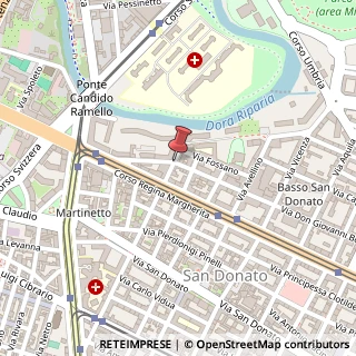 Mappa Via Don Giovanni Bosco,  86, 10144 Torino, Torino (Piemonte)
