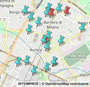 Mappa Via Giuseppe Camino, 10153 Torino TO, Italia (1.071)