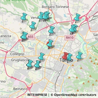Mappa Corso Appio Claudio, 10151 Torino TO, Italia (4.463)
