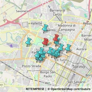 Mappa Corso Appio Claudio, 10151 Torino TO, Italia (1.33563)