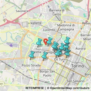 Mappa Corso Appio Claudio, 10151 Torino TO, Italia (1.48077)