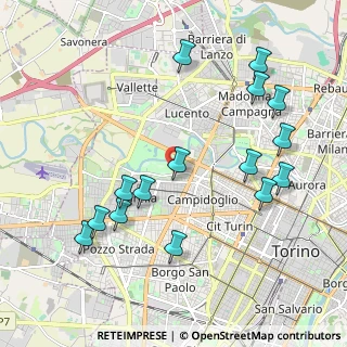 Mappa Corso Appio Claudio, 10151 Torino TO, Italia (2.228)