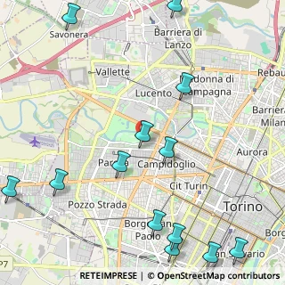 Mappa Corso Appio Claudio, 10151 Torino TO, Italia (2.99308)