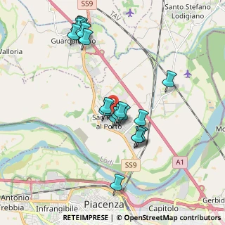 Mappa Strada Statale 9 Via Emilia, 26865 San Rocco al Porto LO, Italia (1.938)