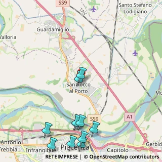 Mappa Strada Statale 9 Via Emilia, 26865 San Rocco al Porto LO, Italia (2.78364)