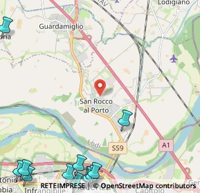 Mappa Strada Statale 9 Via Emilia, 26865 San Rocco al Porto LO, Italia (3.76333)