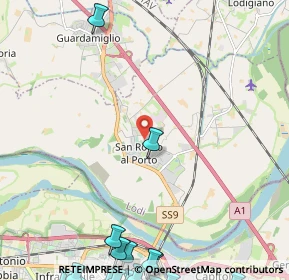 Mappa Strada Statale 9 Via Emilia, 26865 San Rocco al Porto LO, Italia (4.0885)