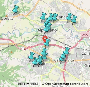 Mappa Via Cambiano, 10098 Rivoli TO, Italia (1.858)