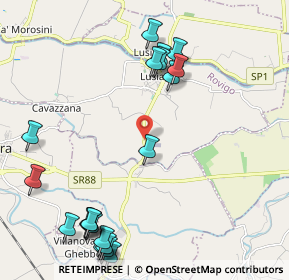 Mappa Via Marasso, 45020 Lusia RO, Italia (2.694)