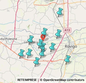 Mappa Via Marasso, 45020 Marasso RO, Italia (6.71)