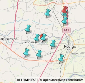 Mappa Via Marasso, 45020 Marasso RO, Italia (7.37727)