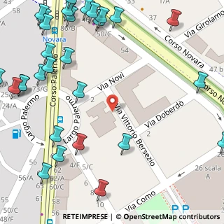 Mappa Via Vittorio Bersezio, 10152 Torino TO, Italia (0.09655)