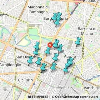 Mappa Corso Principe Oddone, 10152 Torino TO, Italia (0.831)