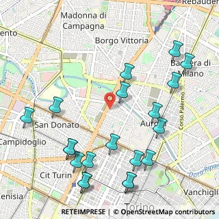 Mappa Corso Principe Oddone, 10152 Torino TO, Italia (1.297)