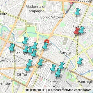 Mappa Corso Principe Oddone, 10152 Torino TO, Italia (1.306)