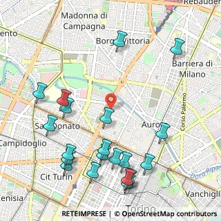 Mappa Corso Principe Oddone, 10152 Torino TO, Italia (1.285)