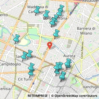 Mappa Corso Principe Oddone, 10152 Torino TO, Italia (1.2315)