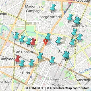 Mappa Corso Principe Oddone, 10152 Torino TO, Italia (1.21)