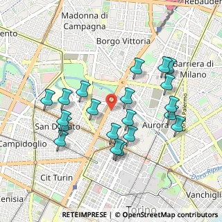 Mappa Corso Principe Oddone, 10152 Torino TO, Italia (0.9385)