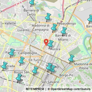Mappa Corso Principe Oddone, 10152 Torino TO, Italia (3.01667)