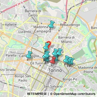Mappa Corso Principe Oddone, 10152 Torino TO, Italia (1.522)