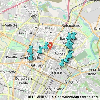 Mappa Corso Principe Oddone, 10152 Torino TO, Italia (1.64167)