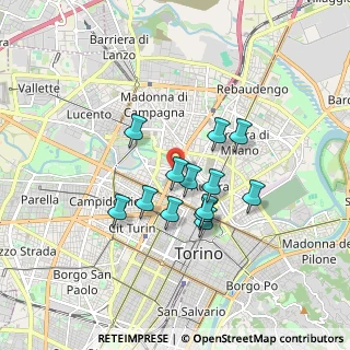 Mappa Corso Principe Oddone, 10152 Torino TO, Italia (1.35462)