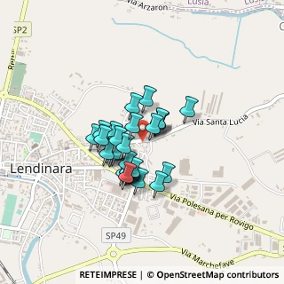 Mappa Via Santa Lucia, 45026 Lendinara RO, Italia (0.28621)