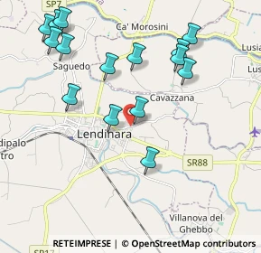 Mappa Via Santa Lucia, 45026 Lendinara RO, Italia (2.21)