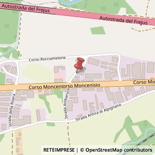 Mappa Strada del Casas, 61, 10090 Rosta, Torino (Piemonte)