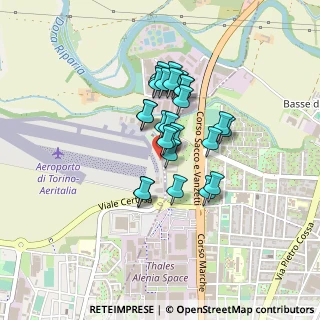 Mappa Strada Vicinale della Berlia, 10146 Torino TO, Italia (0.30654)