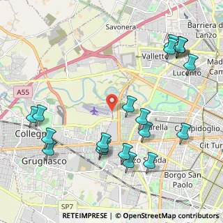 Mappa Strada Vicinale della Berlia, 10146 Torino TO, Italia (2.54)