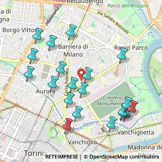 Mappa Via Ternengo, 10154 Torino TO, Italia (1.1485)