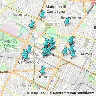 Mappa Via Vicenza, 10144 Torino TO, Italia (0.7785)