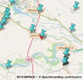 Mappa Via De Gasperi, 46031 Bagnolo San Vito MN, Italia (6.5905)