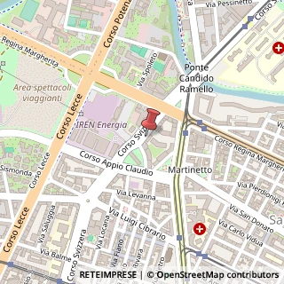 Mappa Corso Svizzera, 106, 10143 Torino, Torino (Piemonte)