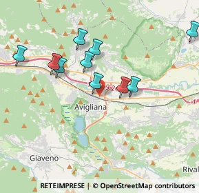 Mappa Via Giovanni e Francesca Falcone, 10051 Avigliana TO, Italia (5.08714)