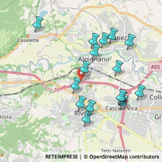 Mappa Strada Costa, 10091 Alpignano TO, Italia (2.0975)