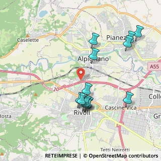 Mappa Strada Costa, 10091 Alpignano TO, Italia (2.00154)