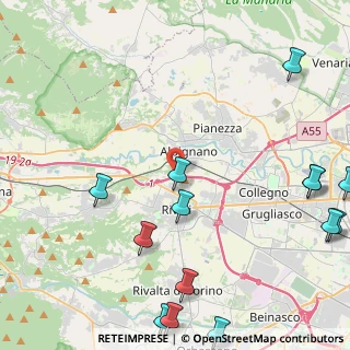 Mappa Strada Costa, 10091 Alpignano TO, Italia (6.345)