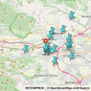 Mappa Strada Costa, 10091 Alpignano TO, Italia (3.254)