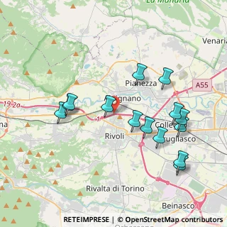 Mappa Strada Costa, 10091 Alpignano TO, Italia (4.05214)