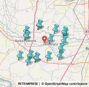 Mappa Via Rasa Lendinara, 45026 Lendinara RO, Italia (6.785)