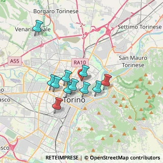 Mappa Largo Palermo, 10155 Torino TO, Italia (2.78636)