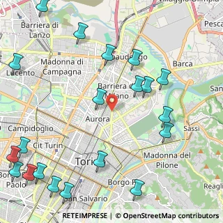 Mappa Largo Palermo, 10155 Torino TO, Italia (3.0155)