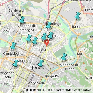 Mappa Largo Palermo, 10155 Torino TO, Italia (2.21583)