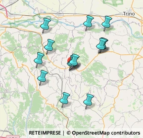 Mappa 15020 Murisengo AL, Italia (6.54643)